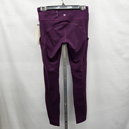 lululemon Speed Tight V *Brushed Leggings Purple – Size 6