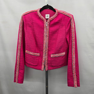 Cabi Ballroom Jacket Pink Tweed Blazer – Size S