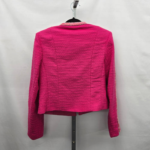Cabi Ballroom Jacket Pink Tweed Blazer – Size S