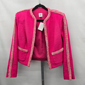 Cabi Ballroom Jacket Pink Tweed Blazer – Size S
