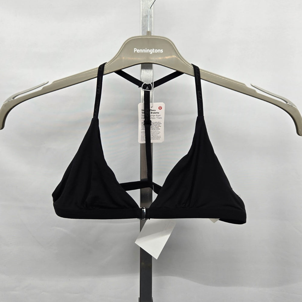 lululemon Simply There Triangle Bralette Black – Size L