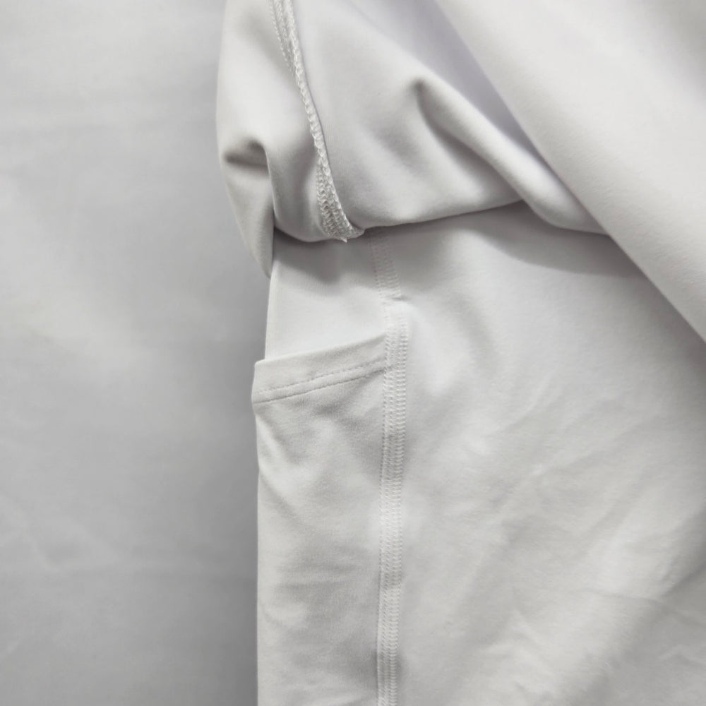 Athleta Salutation Stash Pocket 16.5" Skort White – Size S