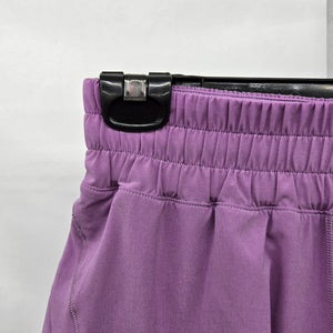 lululemon Track That Mid-Rise Lined Shorts Purple – Size 6