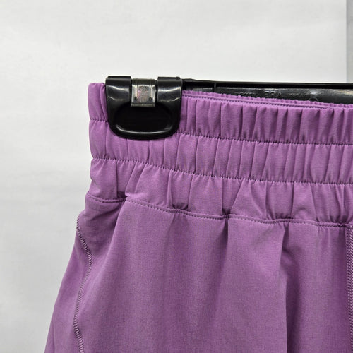 lululemon Track That Mid-Rise Lined Shorts Purple – Size 6