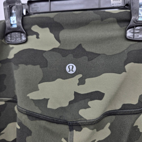 lululemon Align High-Rise Leggings Heritage 365 Camo Medium Olive Multi  – Size 4