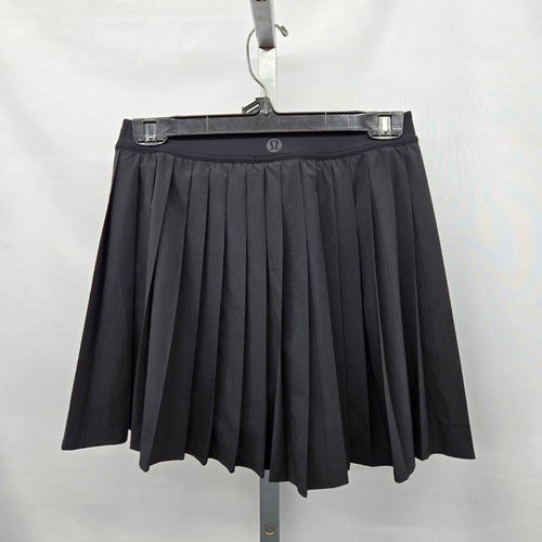 lululemon Black Pleated High Rise Tennis Skirt – Size 6