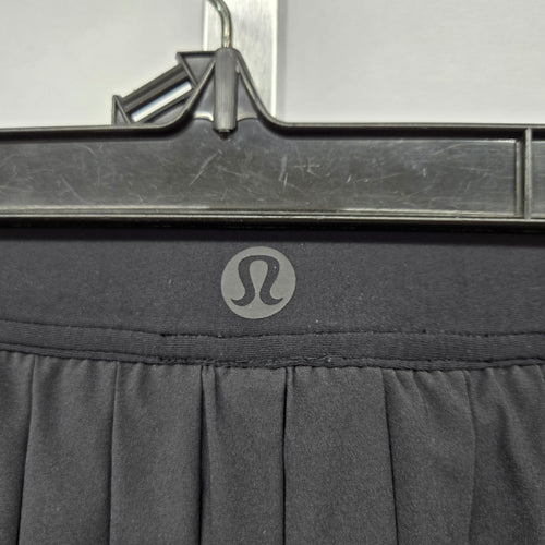lululemon Black Pleated High Rise Tennis Skirt – Size 6