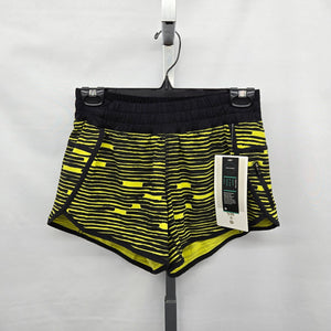 lululemon Tracker Short III *SW Black & Neon Yellow – Size 6