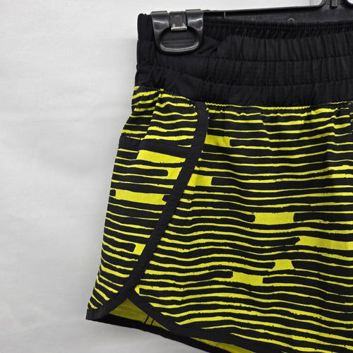 lululemon Tracker Short III *SW Black & Neon Yellow – Size 6
