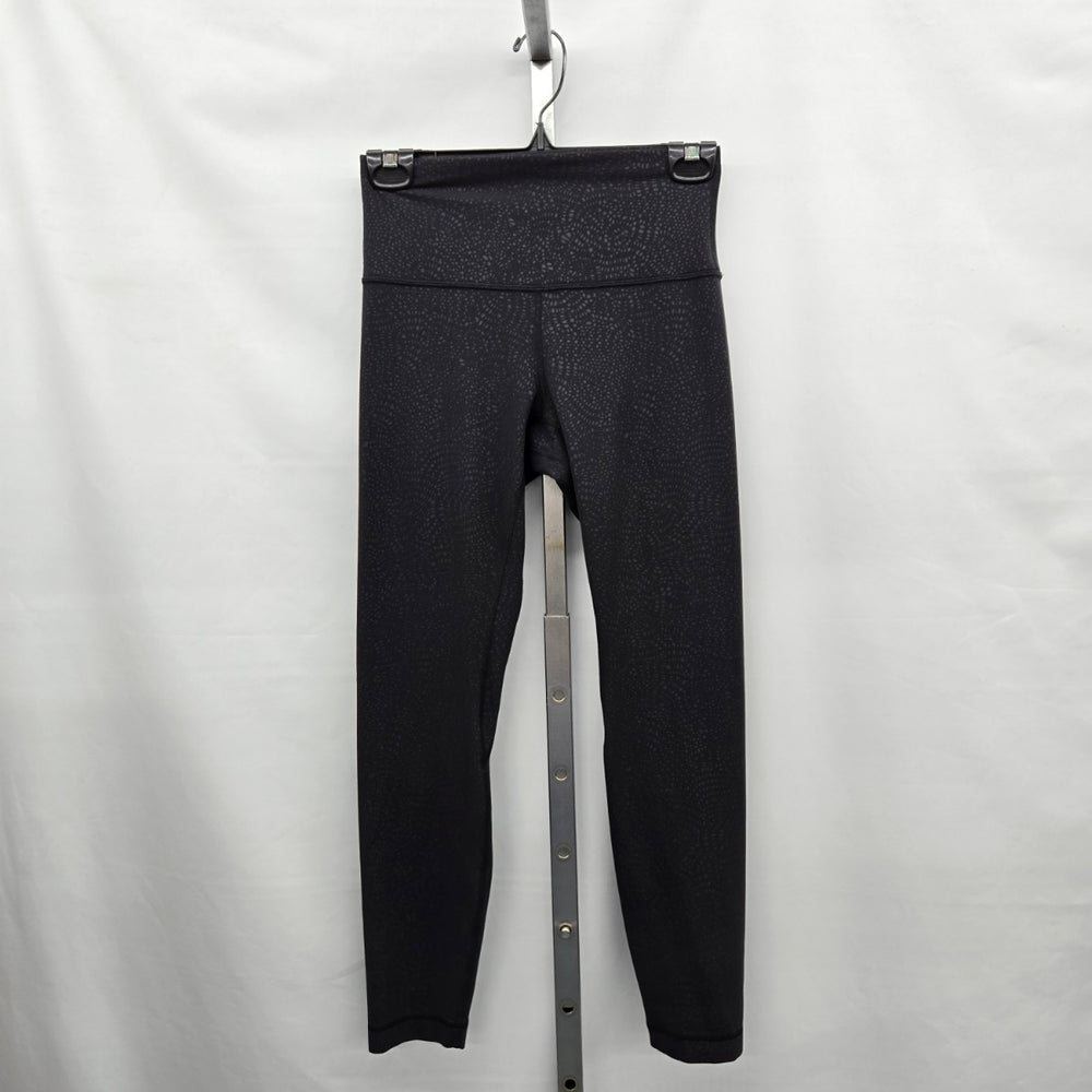 lululemon Align Leggings Pants in Formulate Emboss Black Size 6