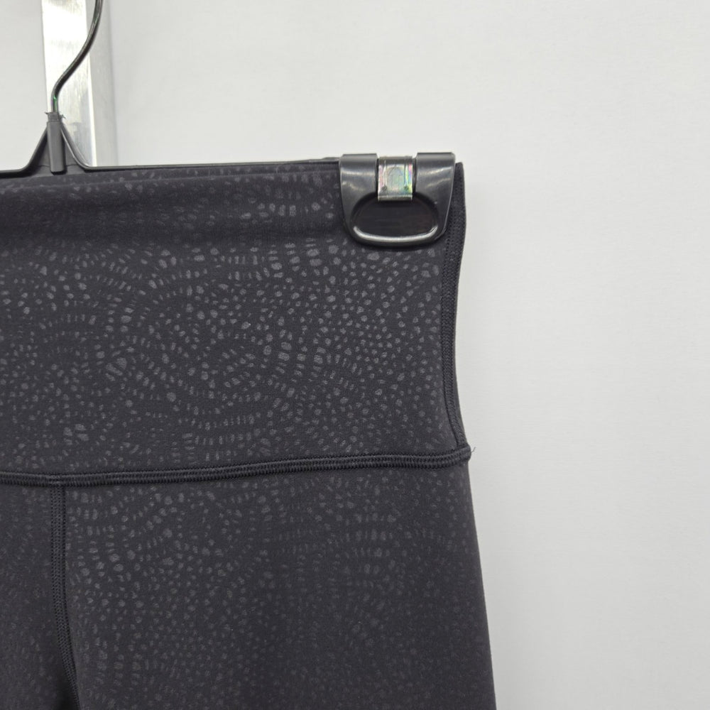 lululemon Align Leggings Pants in Formulate Emboss Black Size 6