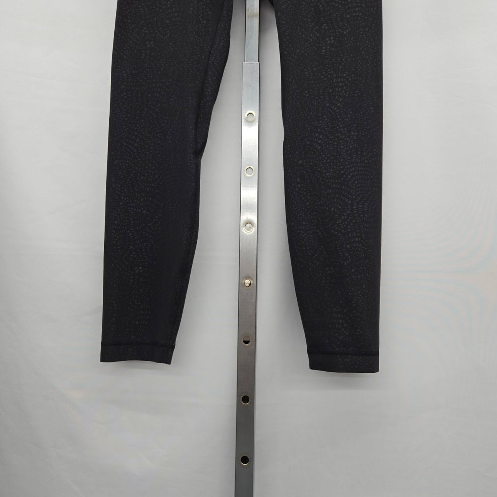 lululemon Align Leggings Pants in Formulate Emboss Black Size 6