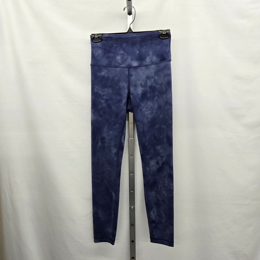Lululemon Align Crop Leggings 23" Diamond Dye Diamond Dye Asphalt Grey True Navy Size 6