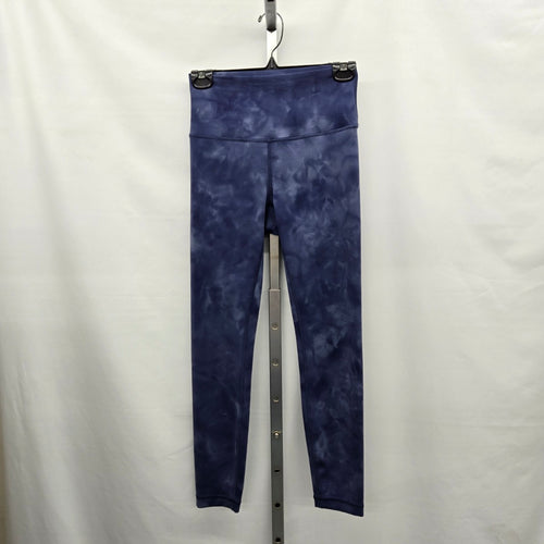 Lululemon Align Crop Leggings 23" Diamond Dye Diamond Dye Asphalt Grey True Navy Size 6