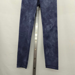 Lululemon Align Crop Leggings 23" Diamond Dye Diamond Dye Asphalt Grey True Navy Size 6