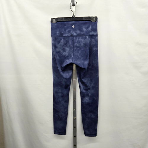 Lululemon Align Crop Leggings 23" Diamond Dye Diamond Dye Asphalt Grey True Navy Size 6