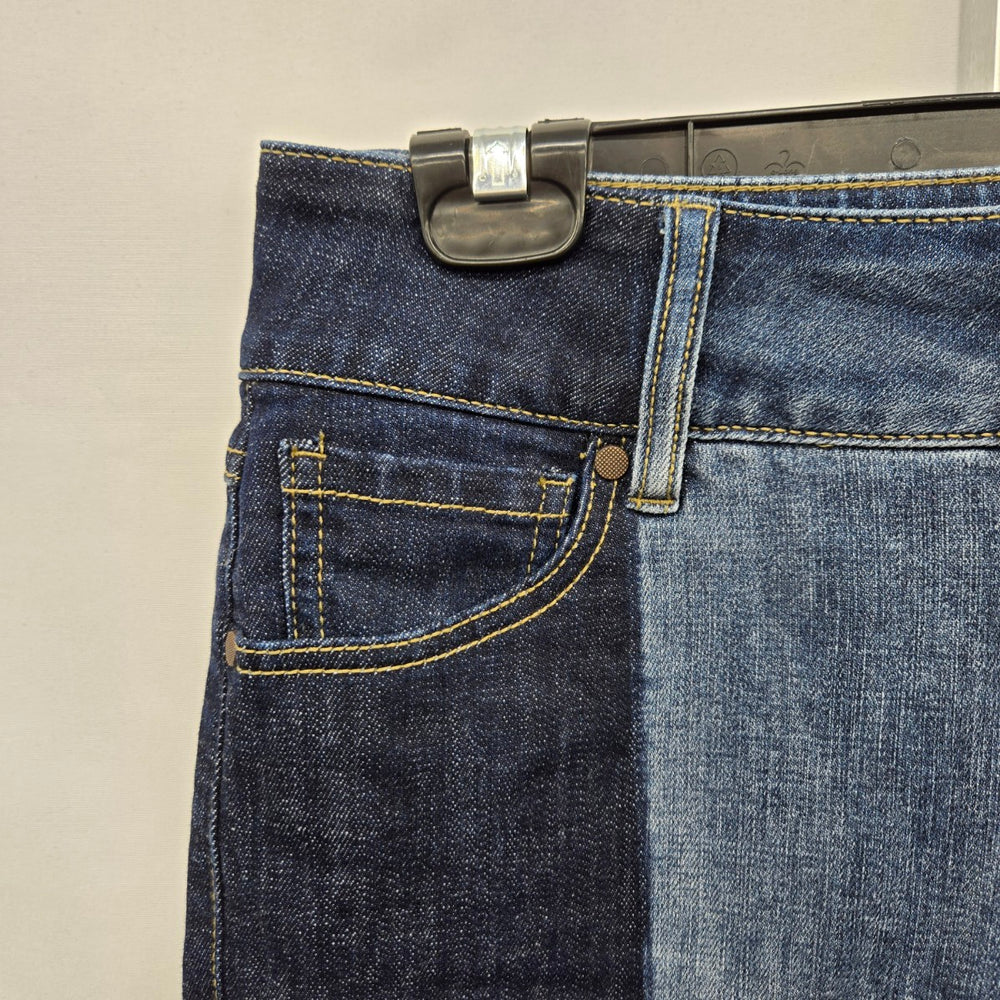 Cabi High-Low Crop Jeans Style 6281 Blue Denim – Size 4