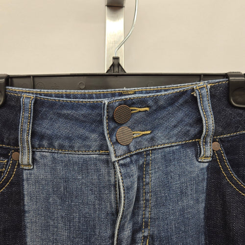 Cabi High-Low Crop Jeans Style 6281 Blue Denim – Size 4