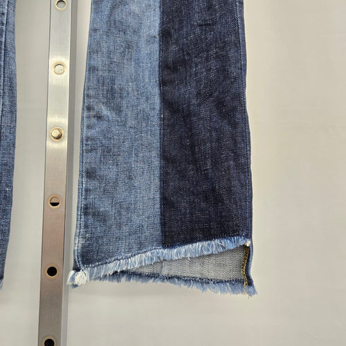 Cabi High-Low Crop Jeans Style 6281 Blue Denim – Size 4