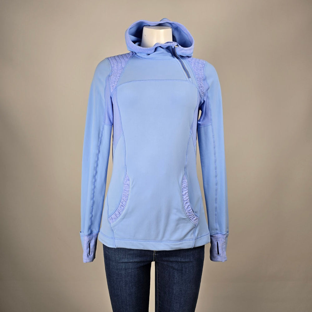 Lululemon Run Alpine Pullover Hoodie, Periwinkle Blue Size 6
