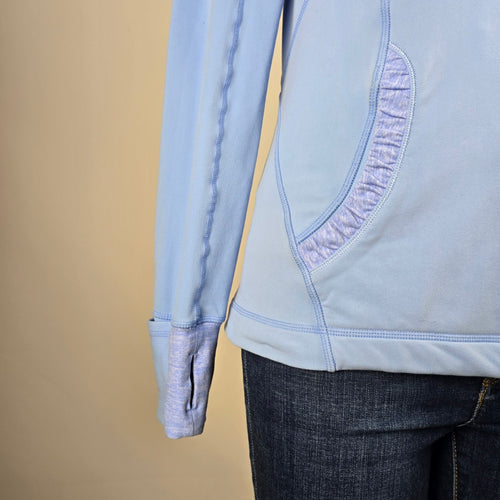 Lululemon Run Alpine Pullover Hoodie, Periwinkle Blue Size 6