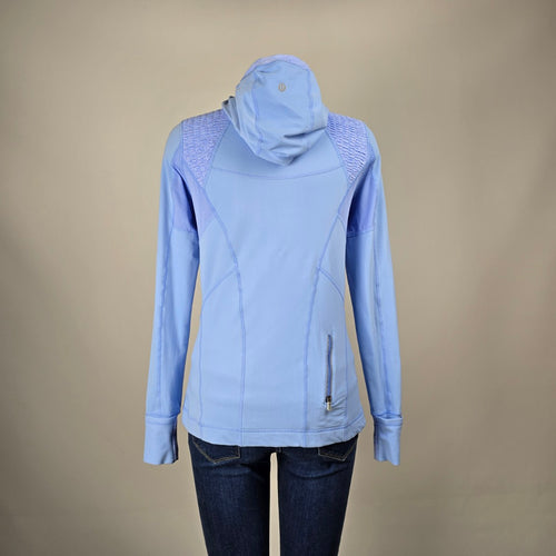 Lululemon Run Alpine Pullover Hoodie, Periwinkle Blue Size 6