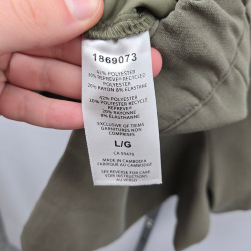 Frank And Oak Wrap Skort Olive Green – Size L