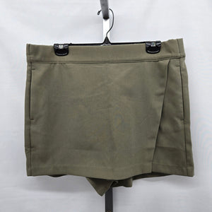 Frank And Oak Wrap Skort Olive Green – Size L