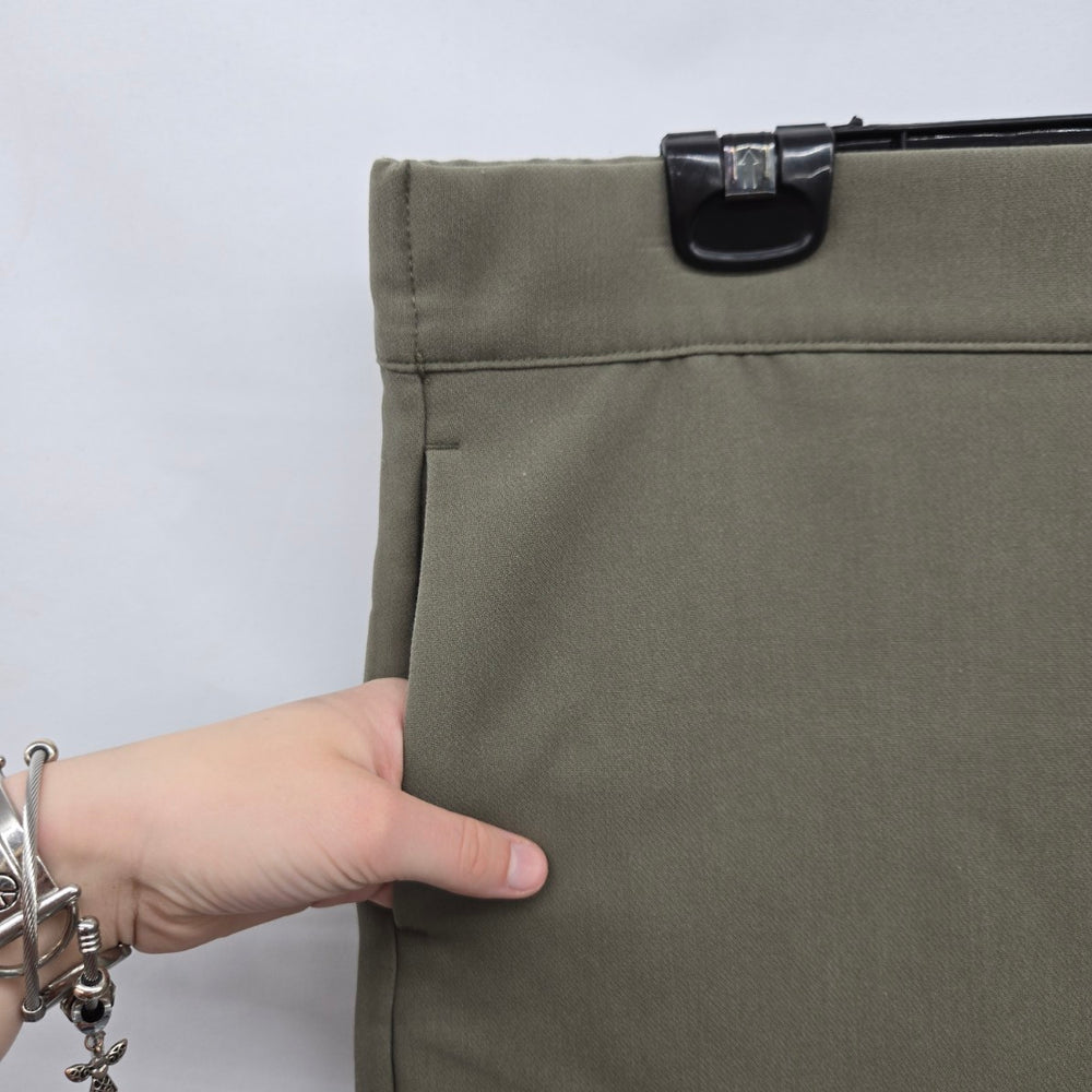 Frank And Oak Wrap Skort Olive Green – Size L