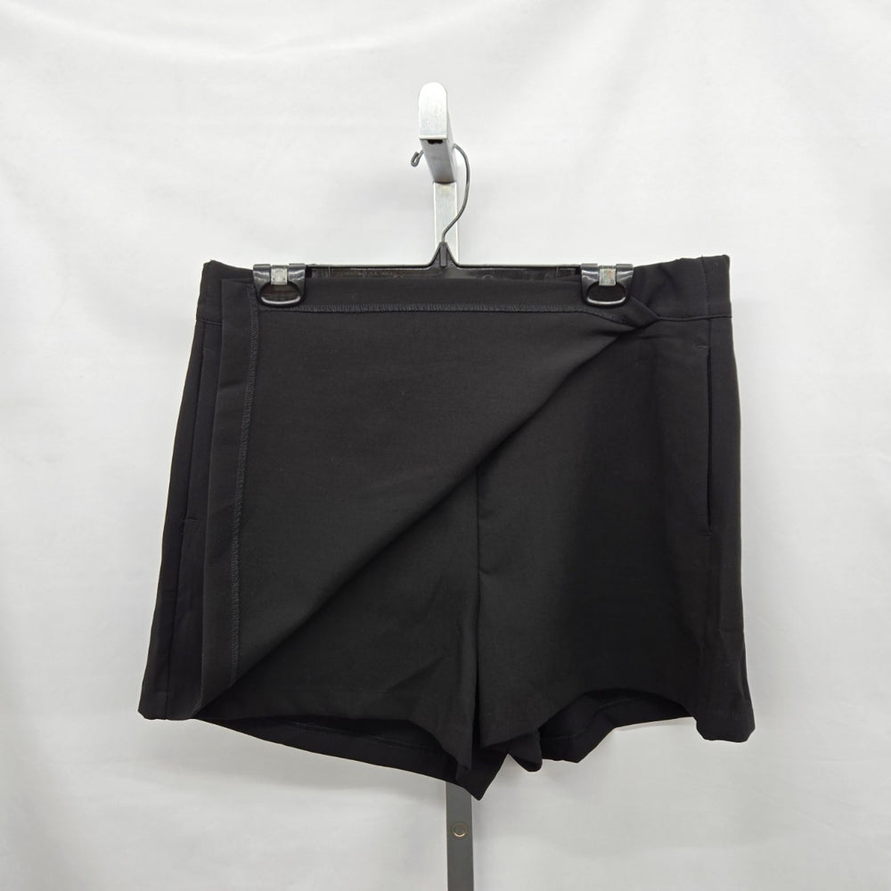 Frank And Oak Wrap Skort Black – Size L