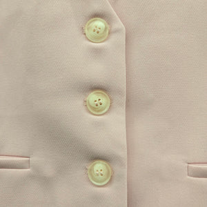Autres Filles Pink Tailored Button Front Vest – Size S