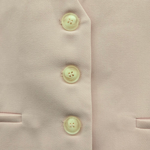 Autres Filles Pink Tailored Button Front Vest – Size S