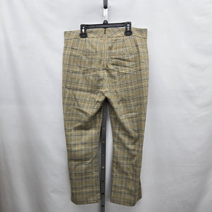Cabi Tribute Trouser Effortless Brown Plaid Pants – Size 6