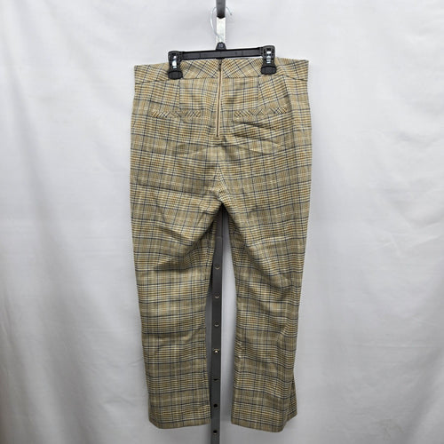 Cabi Tribute Trouser Effortless Brown Plaid Pants – Size 6