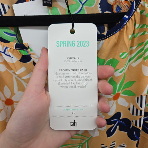 Cabi Island Blouse Mod Flower – Size S