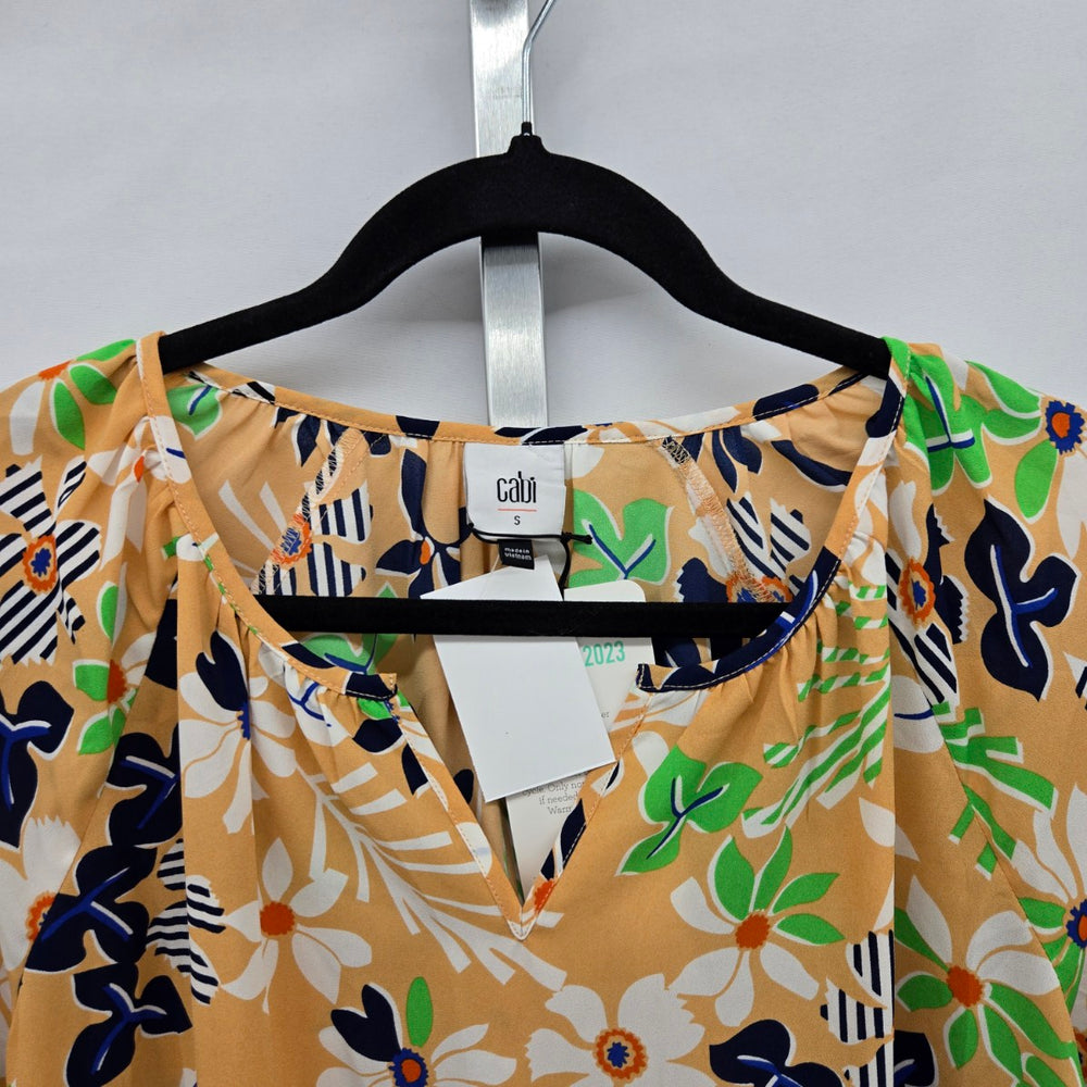 Cabi Island Blouse Mod Flower – Size S
