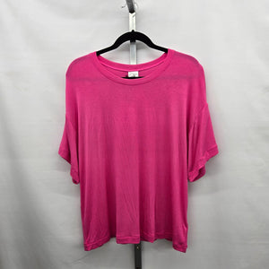 Cabi Relaxed Tee Hot Pink Short Sleeve T-Shirt – Size M