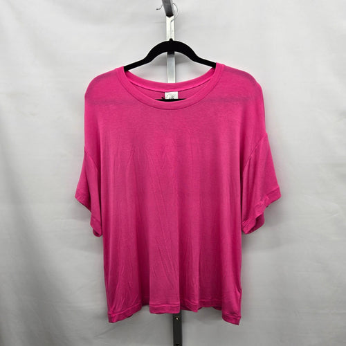 Cabi Relaxed Tee Hot Pink Short Sleeve T-Shirt – Size M
