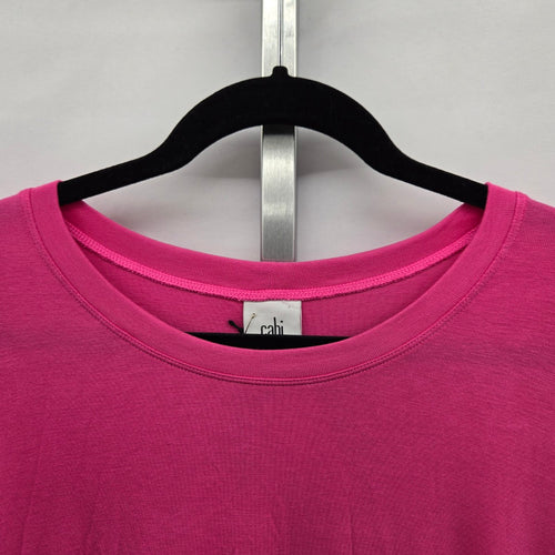 Cabi Relaxed Tee Hot Pink Short Sleeve T-Shirt – Size M