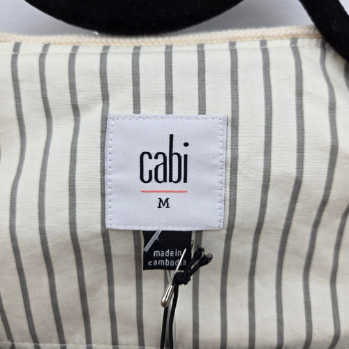 Cabi Coco Jacket Yellow Tailored Plaid Tweed Blazer – Size M