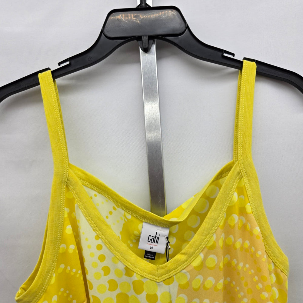 Cabi Sunbeam Cami Electric Yellow Sleeveless Top – Size M