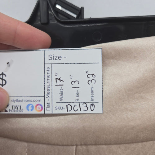 Marc Cain Beige Wide Leg Drawstring Trousers Size M