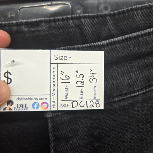 Marc Cain Sports Black Wide Leg Trouser Jeans Size S/M