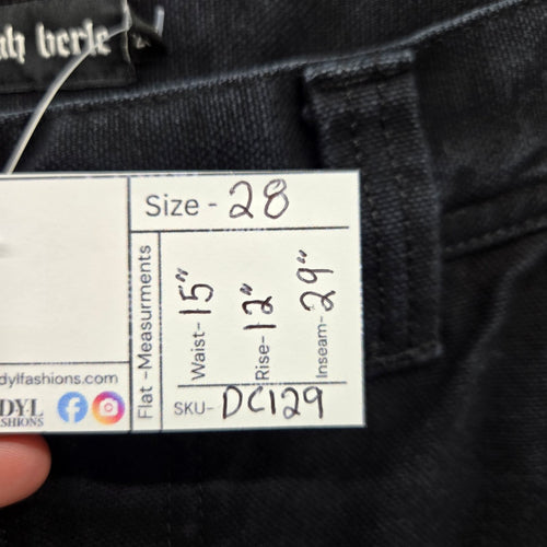 Vans x Elijah Berle Loose Carpenter Pants Black Size 28