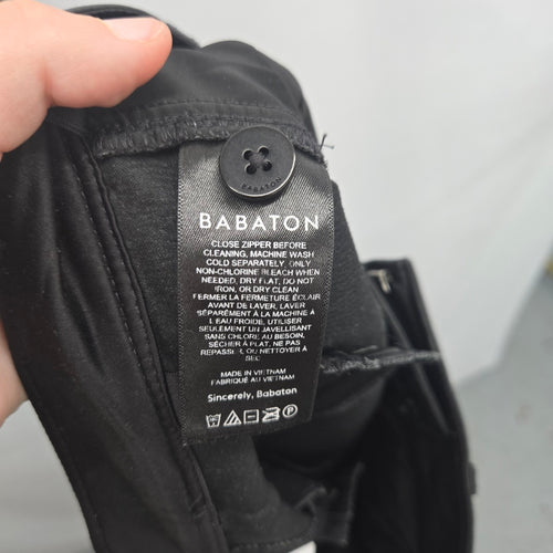 Babaton Aritzia Command Vegan Leather Pants Black Size 6
