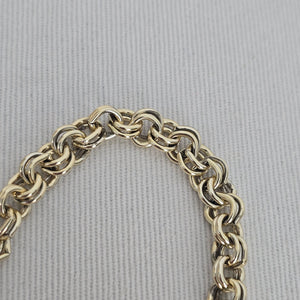 Vintage Red Heart Gold Tone Sweater Clip / Cardigan Guard
