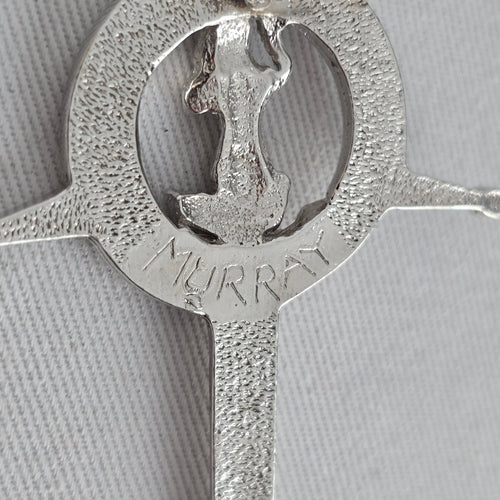 Vintage Murray Scottish Clan Crest Sword Kilt Pin