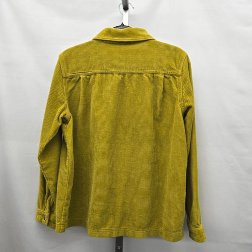 BDG Urban Outfitters Chartreuse Cotton Corduroy Button-Down Shirt – Size S