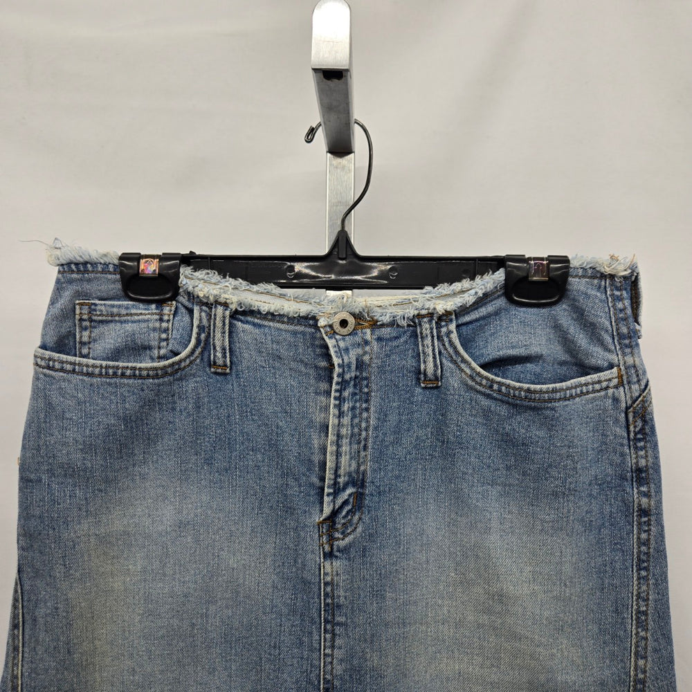 Vintage Santana Jeans Light Wash Long Denim Skirt – Size 8
