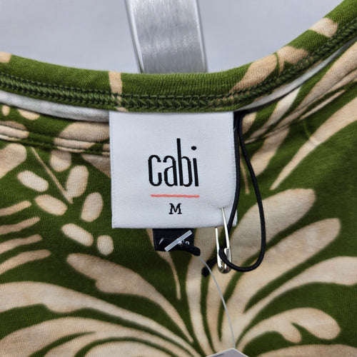 Cabi 6353 X Balcony Cami Palm Print Tank Top – Size M